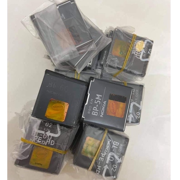 Pin Nokia BP-5M Zin cũ bóc máy cho điện thoại 8600 / 5610 / 5611 / 5700 / 5710 / 6110 / 6500S / 7390 / 6220C