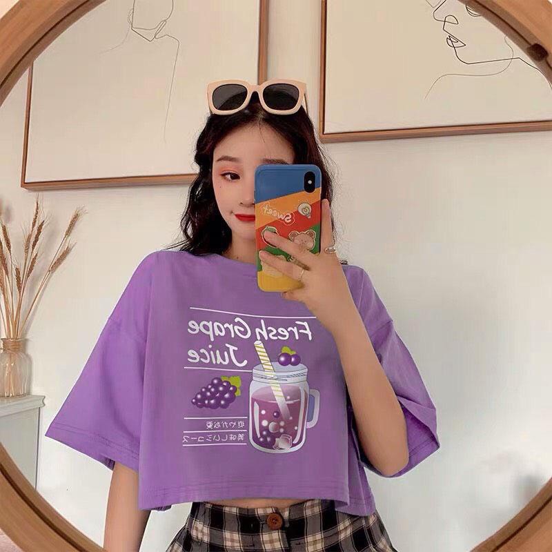 ÁO CROPTOP NỮ FORM RỘNG CỰC XINH