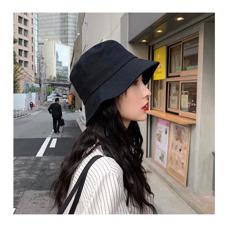 Nón Vành Màu Đen Thời Trang Hàn Quốc Cho Nam Nữ500365