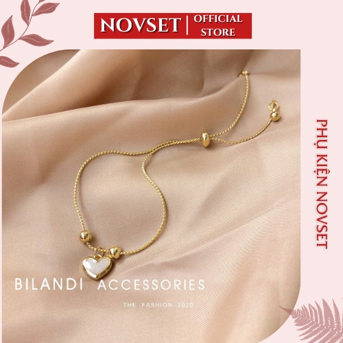 Lắc tay, vòng tay trái tim Novset