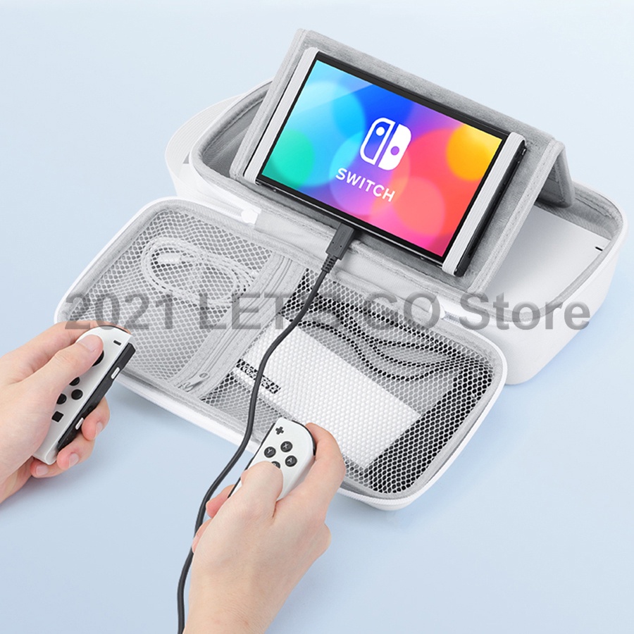 Túi lưu trữ cầm tay Switch/OLED xách tay Túi xách tay Case Travel Pouch cho Trò chơi Nintendo Switch Console