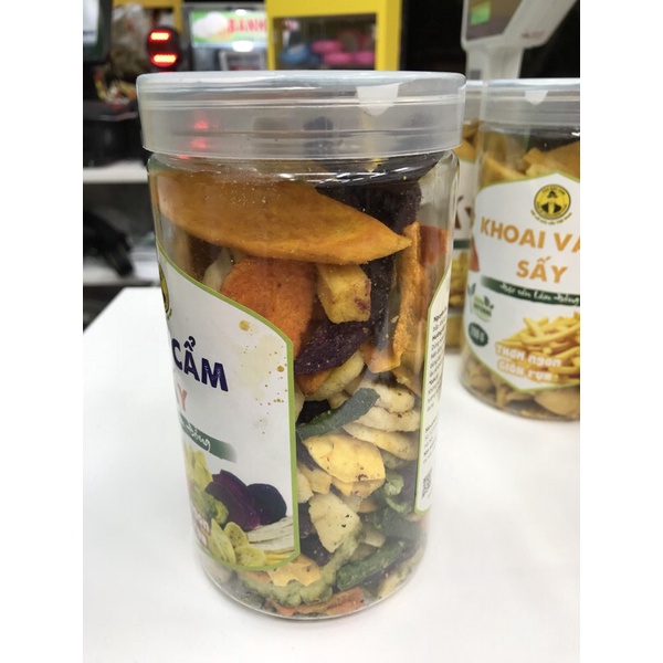 ( ăn vặt ngon) Mít ,thập cẩm , khoai vàng, chuối sấy 250g