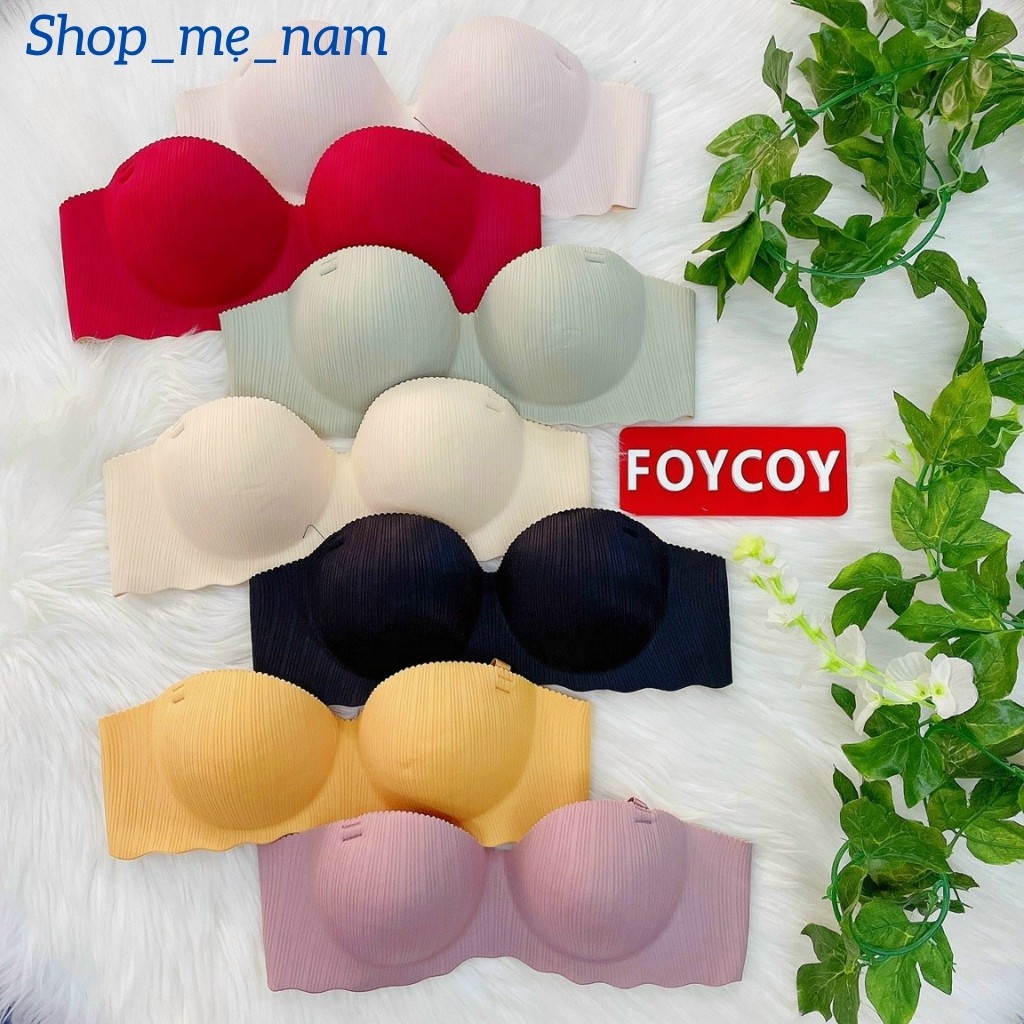 Áo Lót Su Đúc Không Gọng Đệm 2,5Cm Có Mút Bàn Tay Nâng Ngực Đẩy Ngực Tự Nhiên