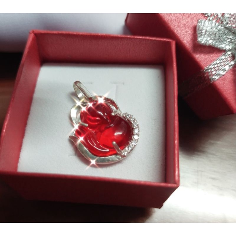 Mặt dây chuyền bạc 925 hồ ly định nhân duyên, may mắn tình yêu