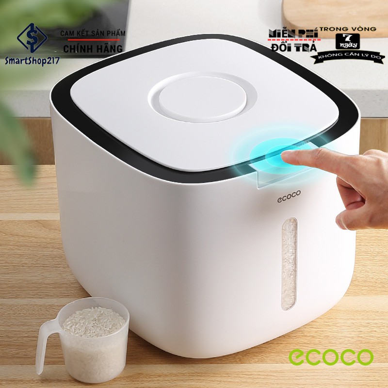 Thùng Đựng Gạo Cao Cấp  - Thương Hiệu Nhật Bản ECOCO