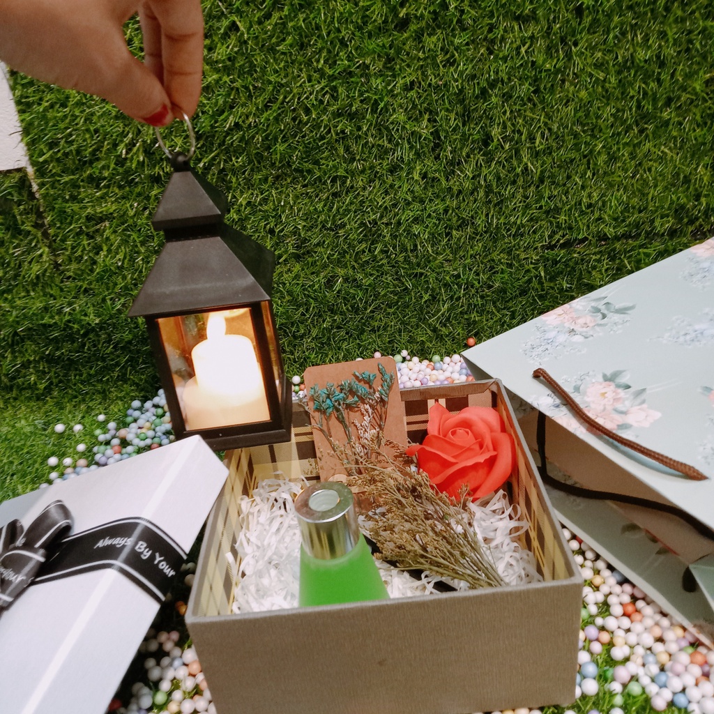 [Ảnh thật] Hộp quà tinh dầu thơm, đèn nến cổ điển|quà tặng sinh nhật 20/10 quà tặng tốt nghiệp, quà tặng bạn gái |BLOVE