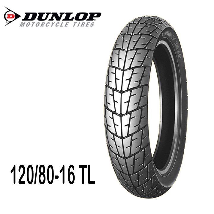 Lốp Dunlop K330 120 80-16 TL, xuất xứ Indo