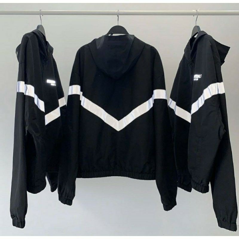 Áo Khoác dù Jacket ESSENTIALS form rộng unisex (Ảnh thật)