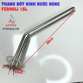 Thanh Đốt Bình Nước Nóng Ferroli Loại Bình 15 Lít