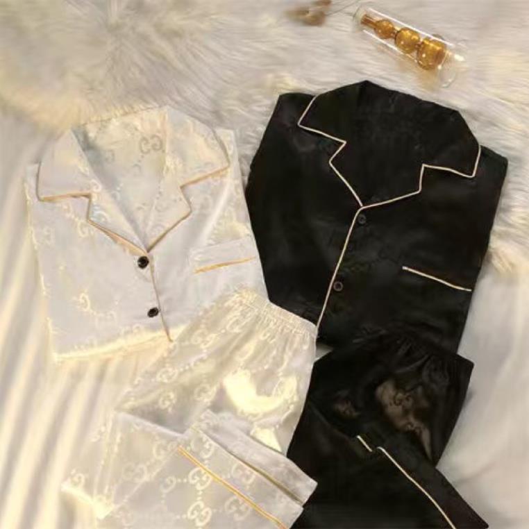 Pijama Lụa Cặp Đôi Cao Cấp -Lụa Bóng Đẹp