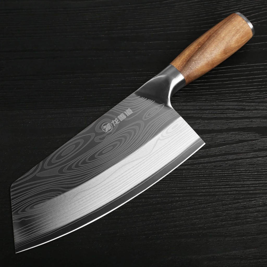 [FREESHIP 50K] DAO - DAO BẾP NHẬT BẢN SANTOKU THÉP DAMASCUS MÃ EDT124 nt