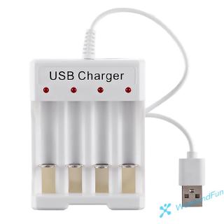 Bộ Sạc Pin Aa Aaa Với 4 Ô