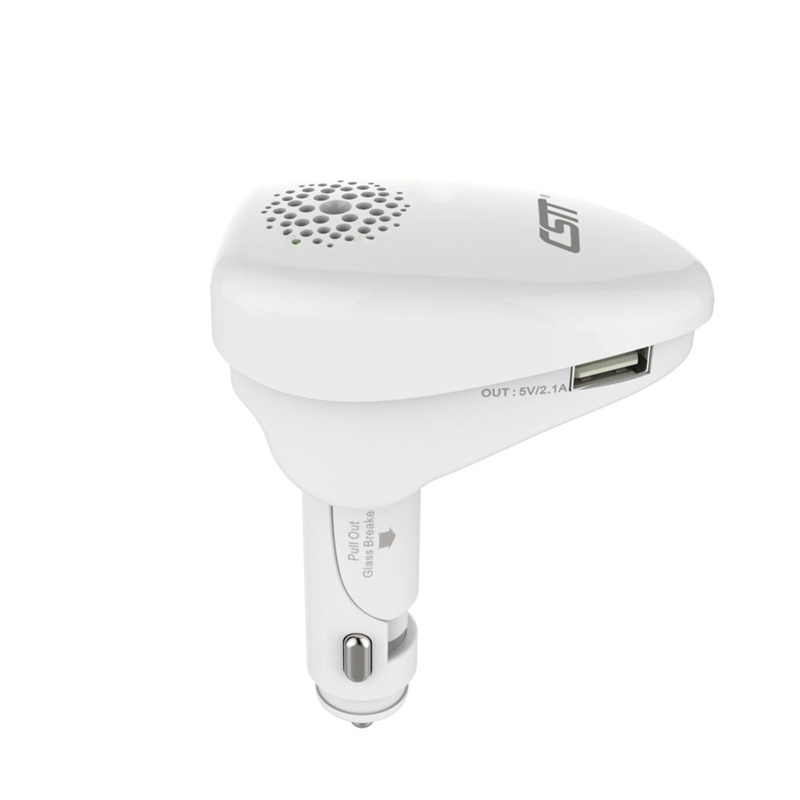 Máy Phun Sương Tạo Độ Ẩm Không Khí Hai Cổng USB Cho Xe Hơi