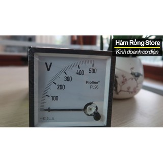 Đồng hồ báo vôn Panel Meter PL96 vôn kế