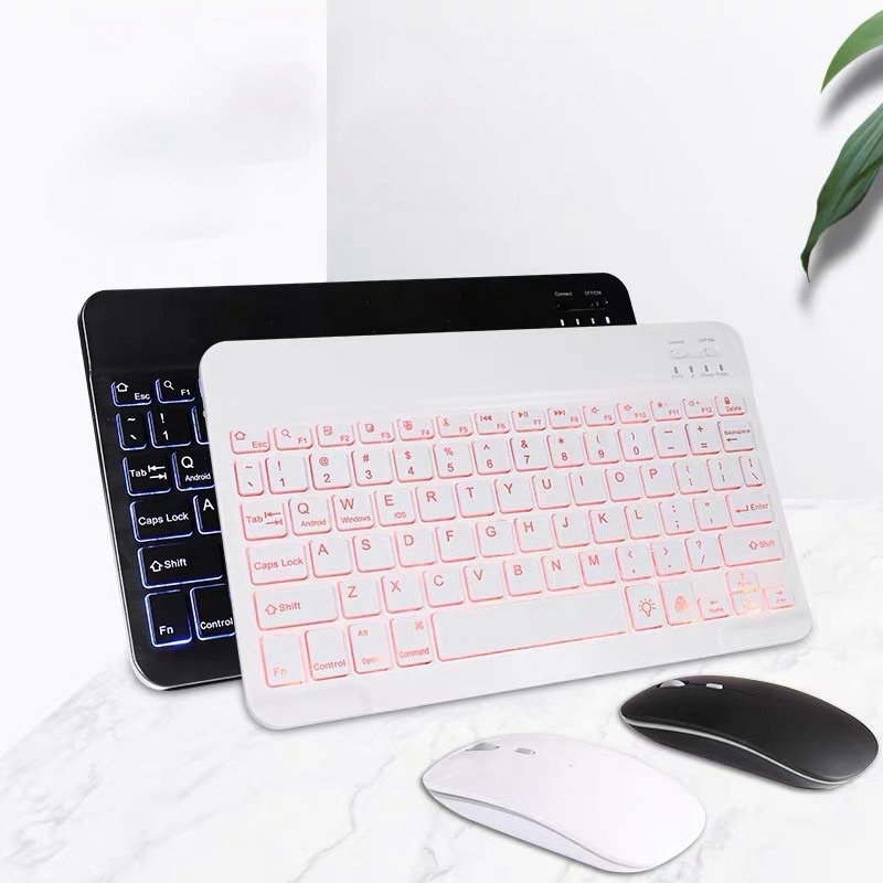Bàn phím chuột bluetooth kết nói điện thoại,máy tính bảng hỗ trợ ios, androi | BigBuy360 - bigbuy360.vn