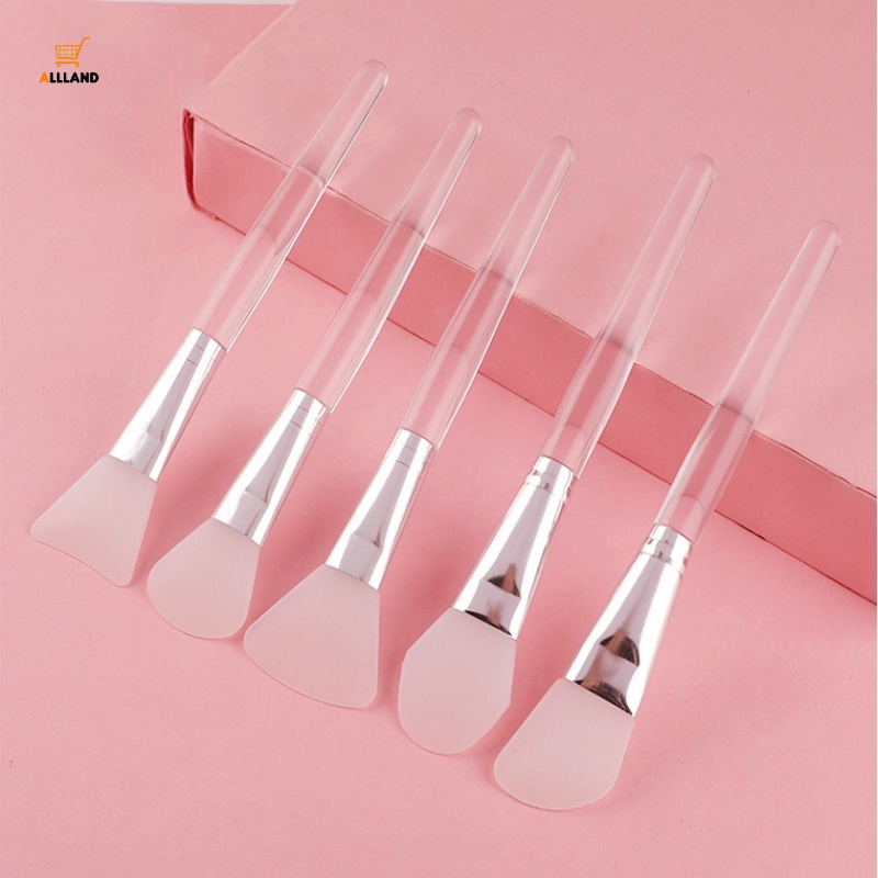 [Hàng mới về] Cọ Đắp Mặt Nạ Bùn Bằng Silicon Trong Suốt Có Thể Tái Sử Dụng Tiện Lợi