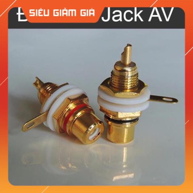 2 Đầu hàn jack cắm AV/RCA ,Video trên các thiết bị âm thanh , Loa , TV , đầu DVD - Giá tốt nhất