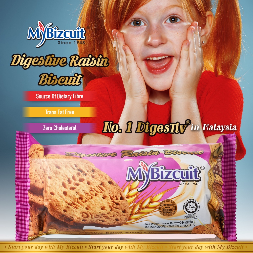 BÁNH QUY LÚA MẠCH MYBIZCUIT 250G