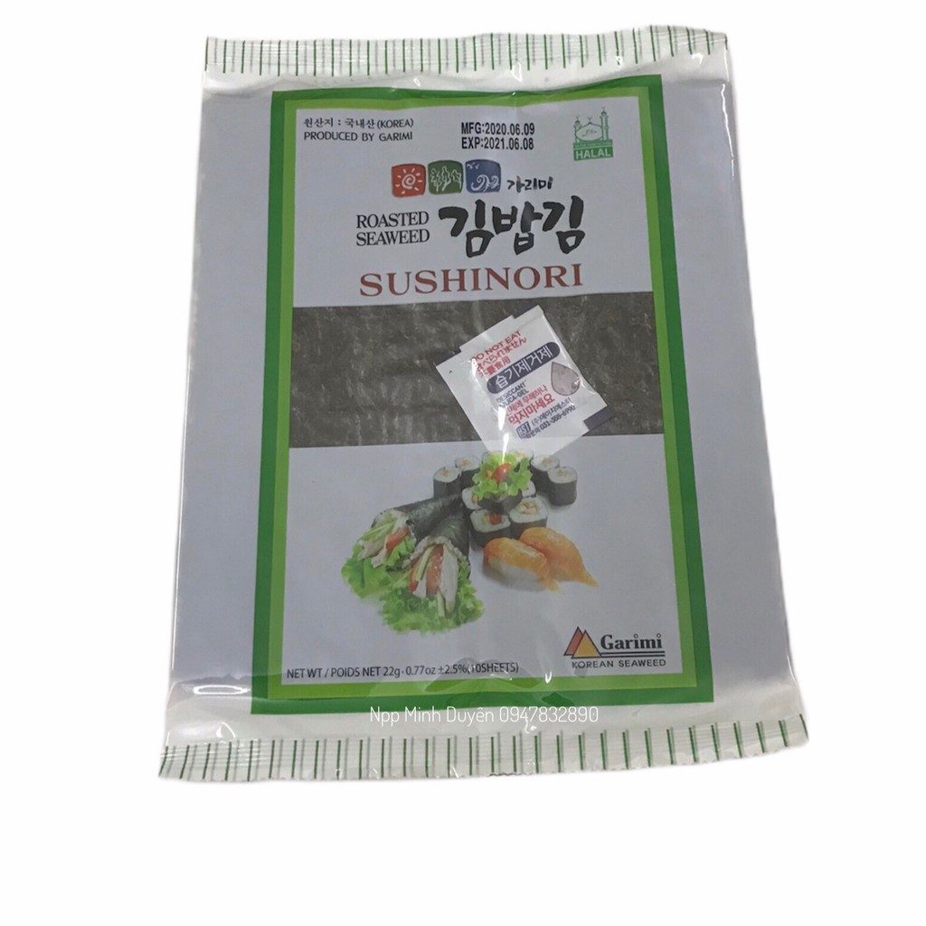 RONG BIỂN CUỘN CƠM HÀN QUỐC LOẠI SỊN