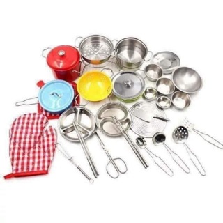 Set 33 Món Đồ Chơi Nấu Ăn Cho Bé