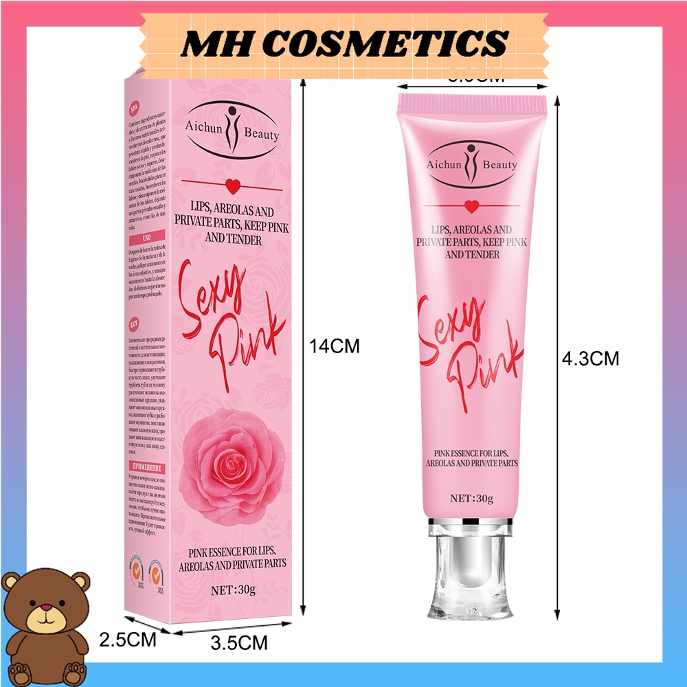 Kem dưỡng hồng môi, làm hồng nhũ hoa vùng kín Sexy Pink Aichun Beauty 30g