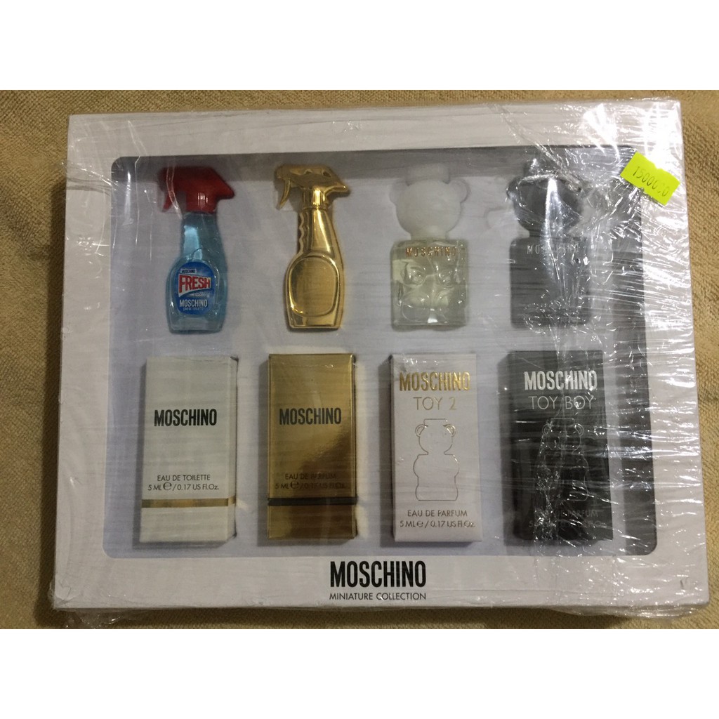 moschino miniature collection
