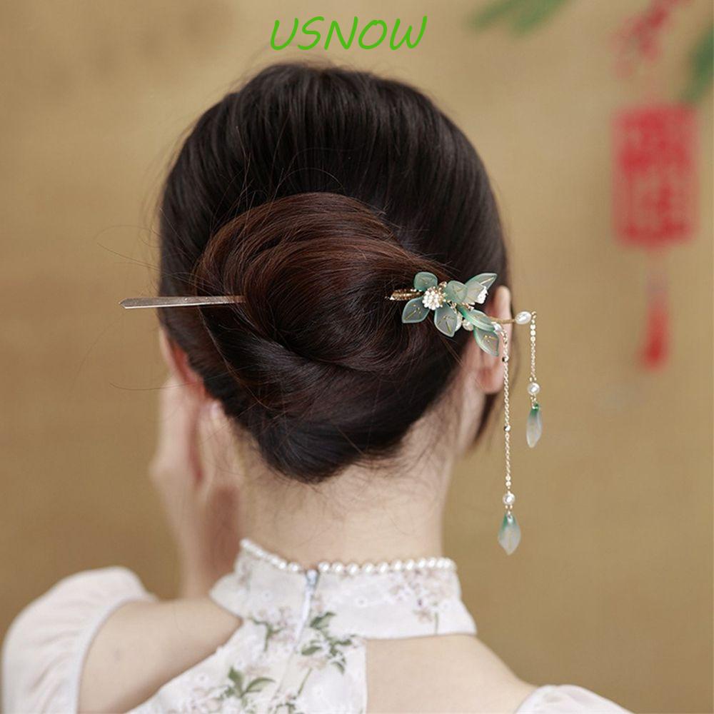 Trâm Cài Tóc Phối Tua Rua Phong Cách Trung Hoa Cổ Điển Cho Nữ