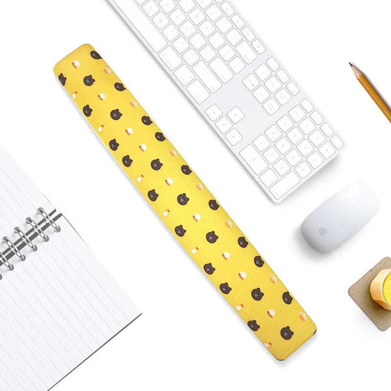 [Nhiều Mẫu] Kê Tay Bàn Phím Họa Tiết Dễ Thương Chống Chai Tay 40x6 cm