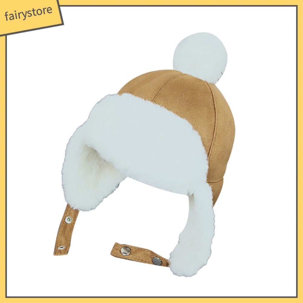 Mũ Phủ Tai Kèm Khăn Choàng Giữ Ấm Cho Bé