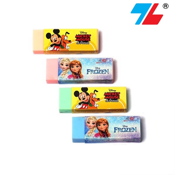 Gôm tẩy xóa chì Thiên Long Disney E-017 chuột Mickey và Elsa E017