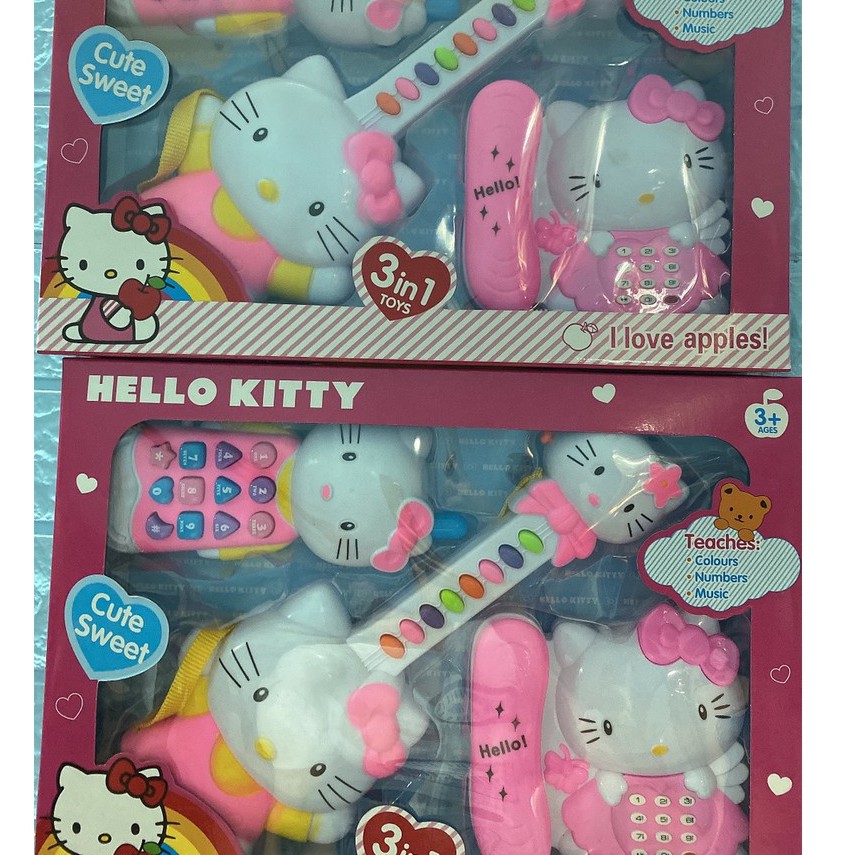 Bộ Đàn Hello Kitty 3 trong 1 Dành Cho Bé