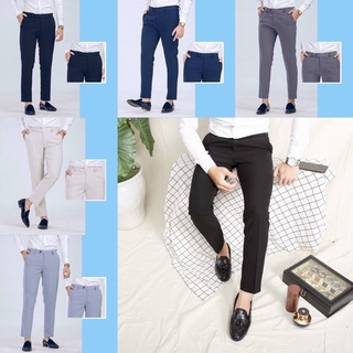 Quần âu nam ống côn chất tuyết mưa co giãn , quần tây nam không nhăn không xù hàng VNXK