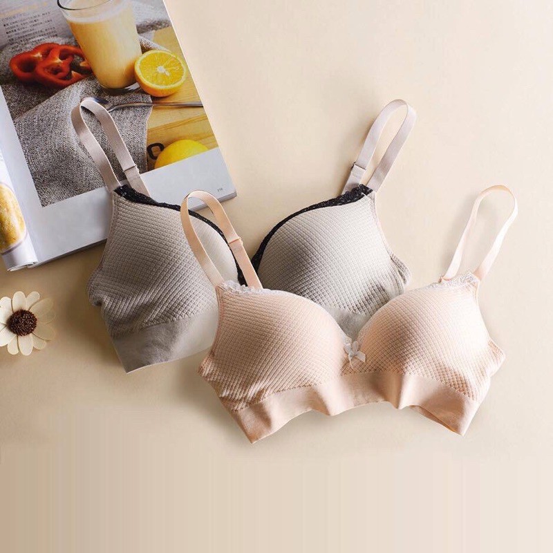 Áo Lót Cotton Nâng Ngực Không Gọng Cao Cấp ACT05