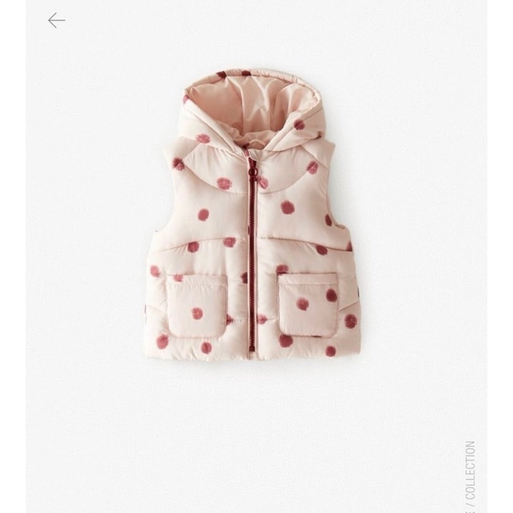 Áo Gile Phao ZRA Bé Gái