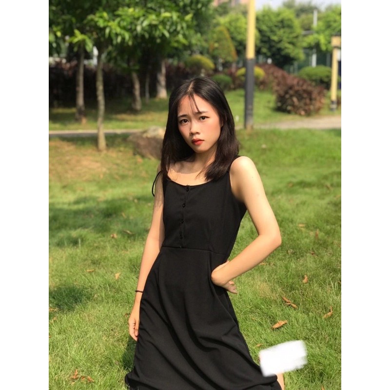 [ORDER] Váy hai dây đen quyến rũ, feedback ở cuối | BigBuy360 - bigbuy360.vn