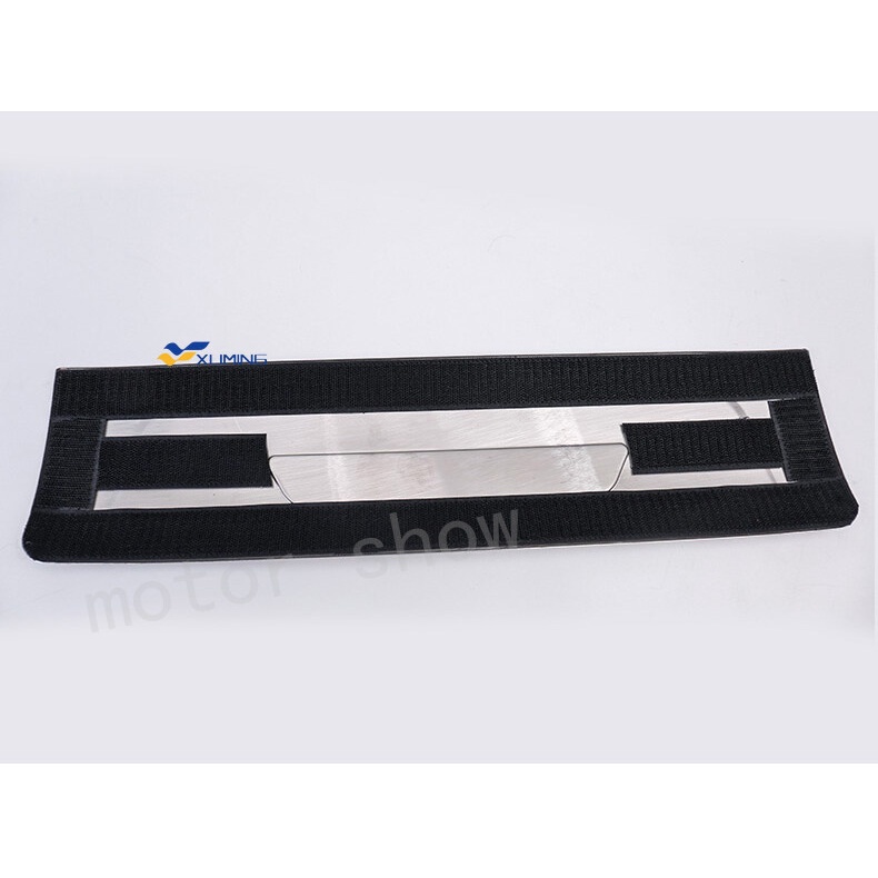 Bộ 2 Khung Viền Ghế Sau Xe Hơi Bằng Thép Không Gỉ Chống Đá Cho Toyota Camry 2018 2019 2020 2021