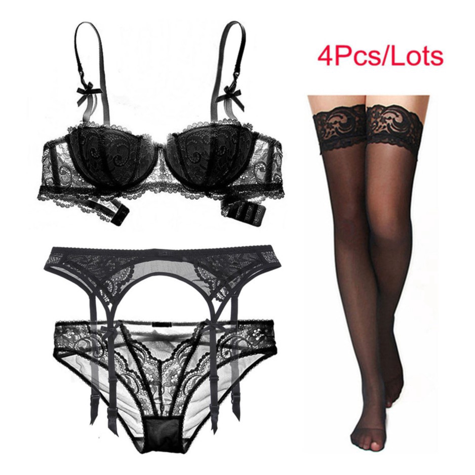 Bộ đồ lót Varsbaby vải ren phong cách gợi cảm cho nữ