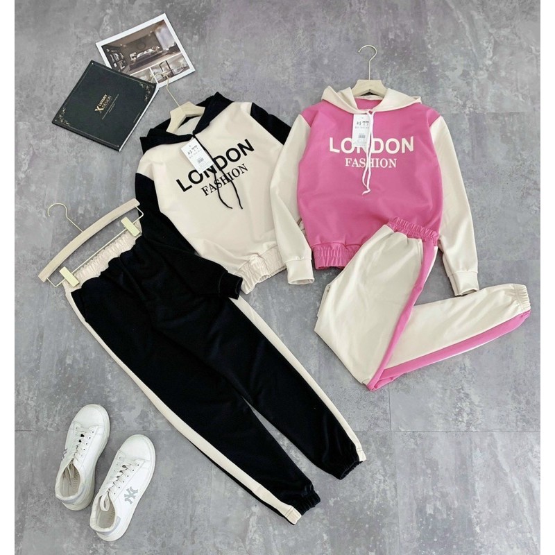 Set thể thao nón tay dài - chất nỉ bông siêu dày dặn - hàng cao cấp hình thật carotshop