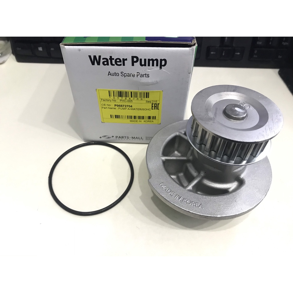 Bơm nước động cơ LANOS  CIELO GENTRA - Hiệu Parts Mall Korea : 96872704