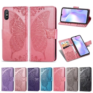 Bao da điện thoại nắp lật kiểu ví cho RedMi 9 RedMi 9C RedMi 9A RedMi 8 Red Mi 8A Red Mi 7 RedMi 7A