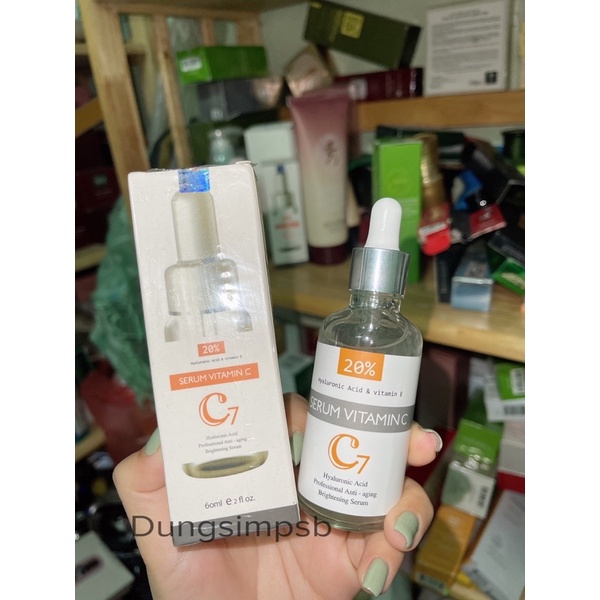 Serum vitamin C tế bào gốc c7 [CHUẨN AUTH]