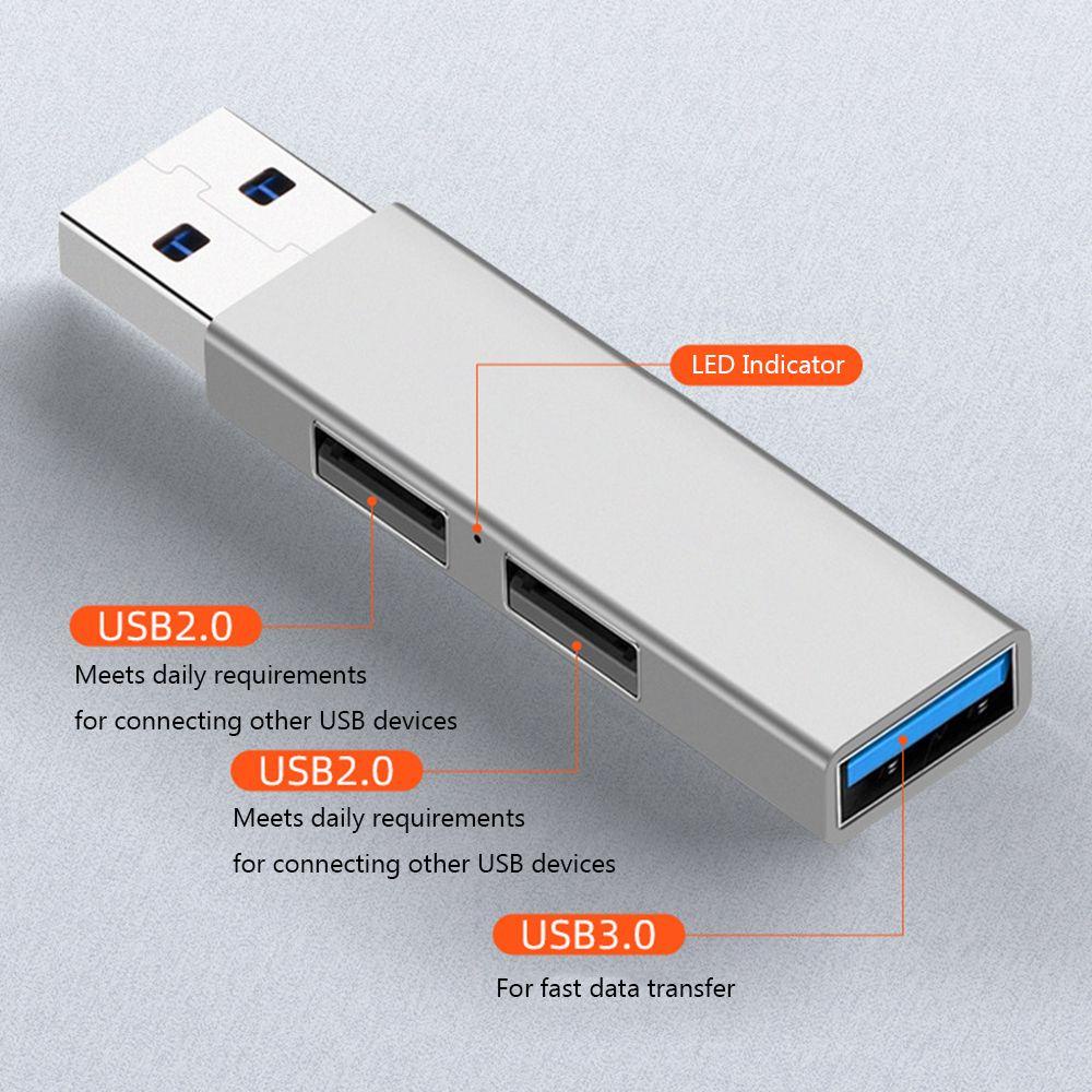 Đầu Chia 3 Cổng USB 3.0 Tốc Độ Cao Đa Dụng