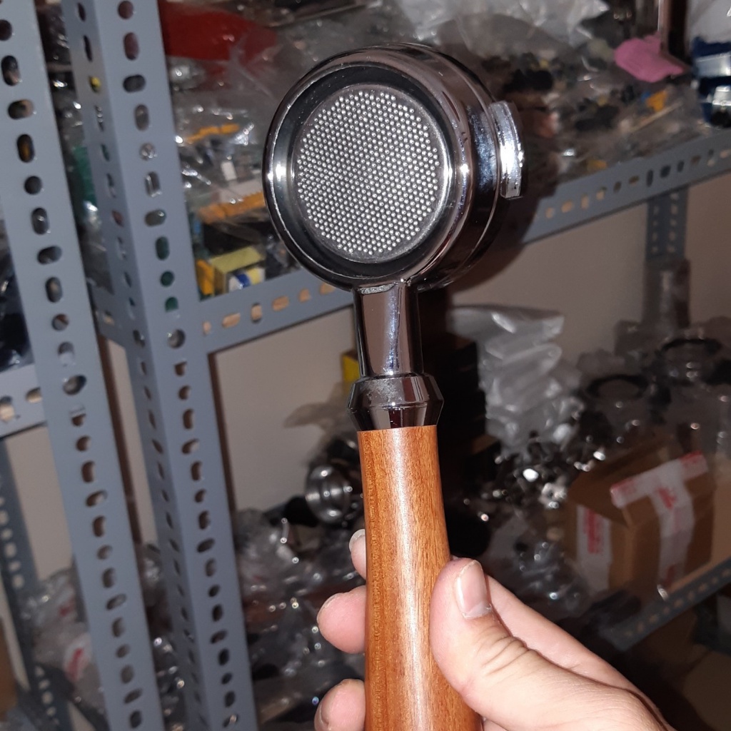 Tay Cầm Gemilai , Expobar E61 Size 58mm Không Đáy Máy Pha Cà Phê - Phụ Kiện & Linh Kiện Máy Pha Cafe.