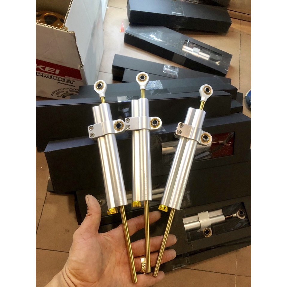 Trợ lực Ohlins cổ sườn gắn winner raider satria ex sirius wave drem.. full bộ