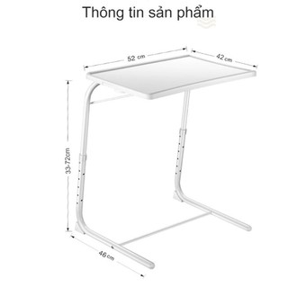 Bàn máy tính có thể điều chỉnh độ cao, xếp gọn