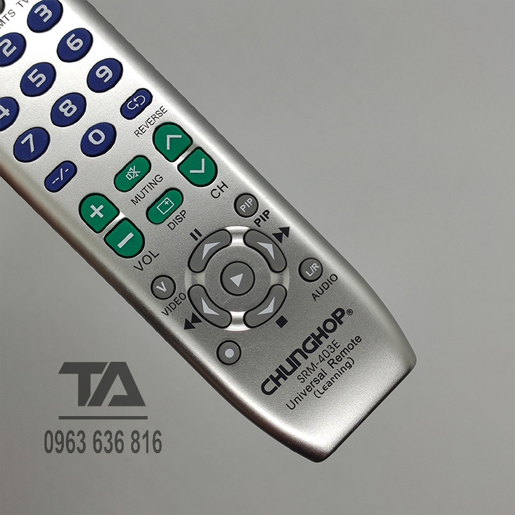 Điều khiển học lệnh Chunghop dùng cho đầu DVD, dàn âm thanh