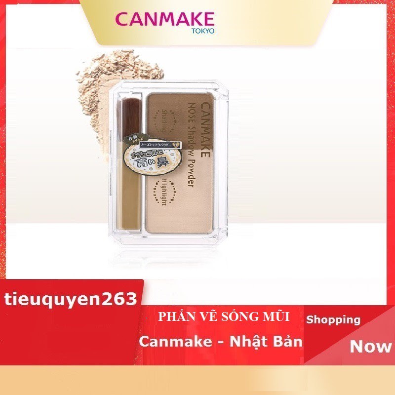 Phấn mũi Cezanne Nose Shadow Highlight 4.8g