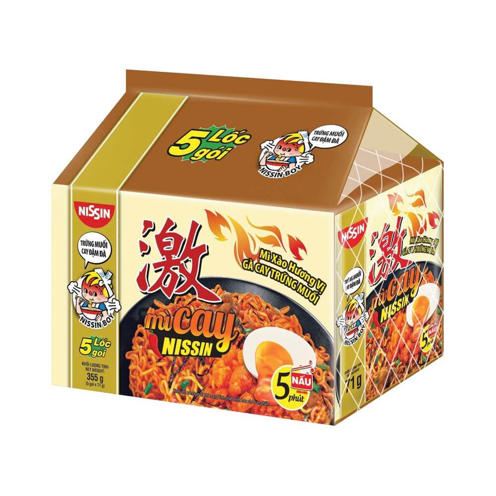 Mì Xào Nissin Lốc 5 Gói