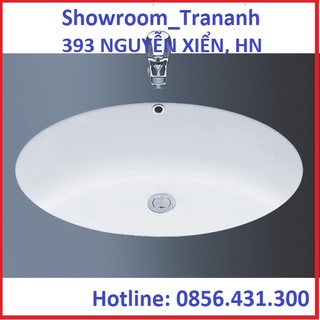 Chậu lavabo toto lt548, chậu rửa mặt đặt âm bàn toto .