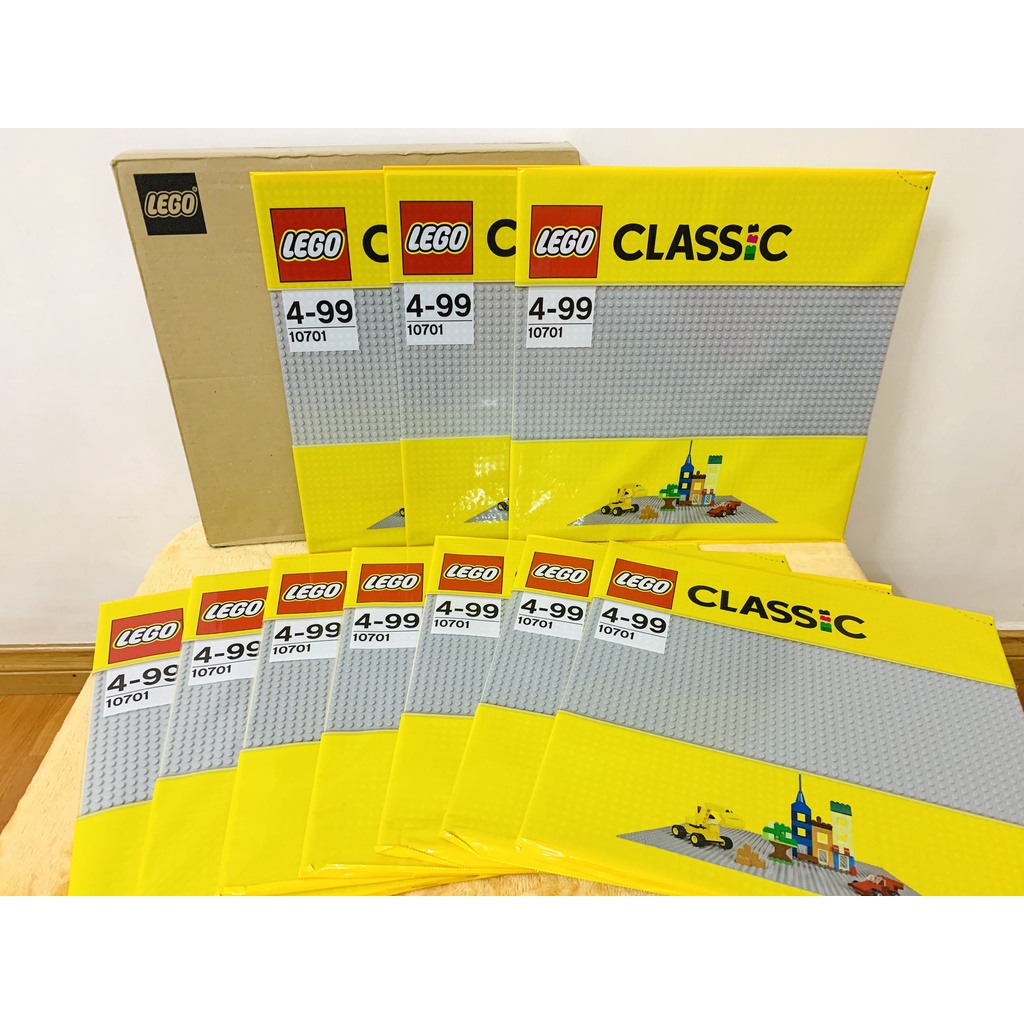 [Hàng có sẵn] LEGO 10701 Classic Gray Base 48×48 (lô 10 tấm)